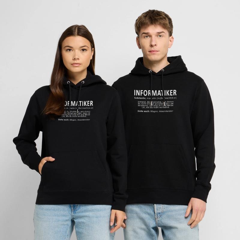 Informatiker PC Computer Internet Nerd Windows Lin Stanley/Stella Unisex Bio-Hoodie CRUISER 