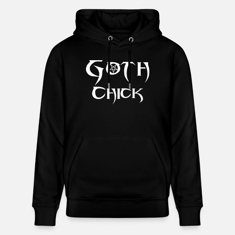 Goth Chick (Vector) - Sweat à capuche bio CRUISER Stanley/Stella Unisexe - noir
