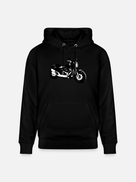 Davidson Fatbob 114 - Stanley/Stella Unisex Bio-Hoodie CRUISER - Schwarz