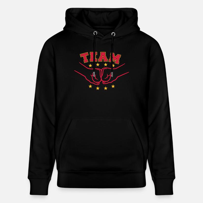 Amis de l'équipe Faeuste - Sweat à capuche bio CRUISER Stanley/Stella Unisexe - noir