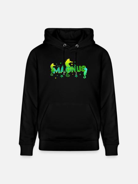 Magnus - Stanley/Stella CRUISER Unisex Organic Hoodie - black