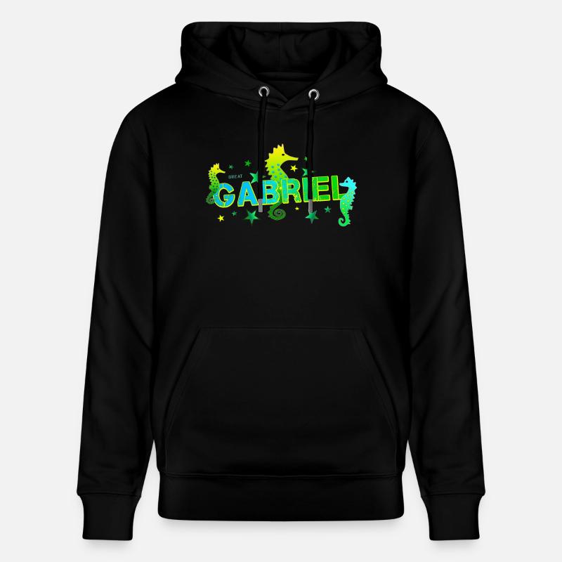 Gabriel - Sweat à capuche bio CRUISER Stanley/Stella Unisexe - noir