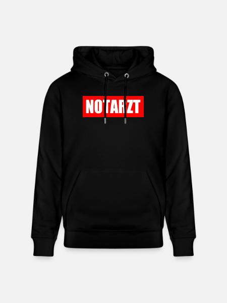 Notarzt - Stanley/Stella Unisex Bio-Hoodie CRUISER - Schwarz