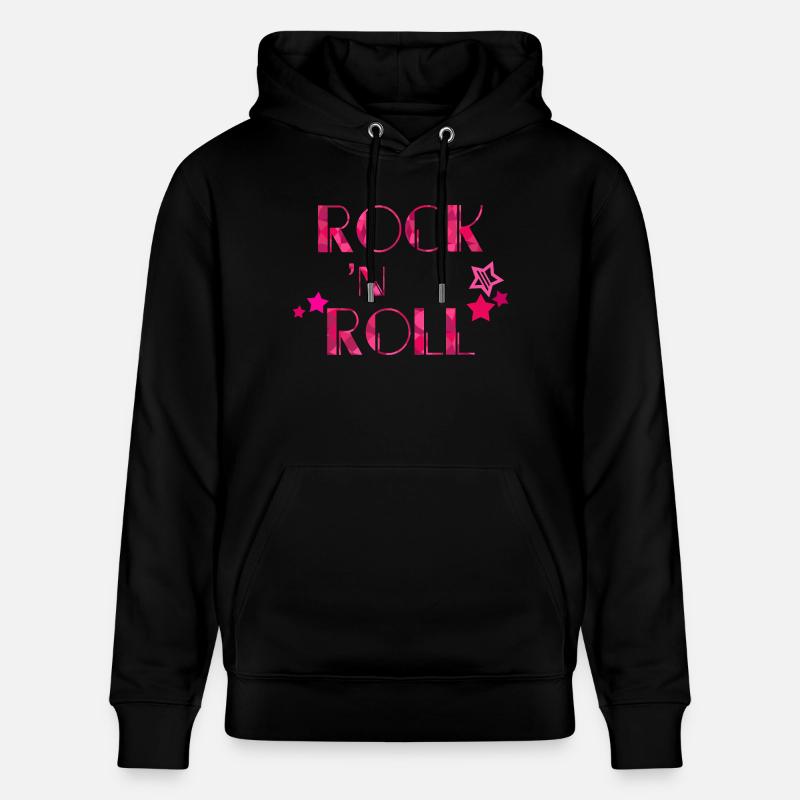 ROCK’N ROLL - Sweat à capuche bio CRUISER Stanley/Stella Unisexe - noir