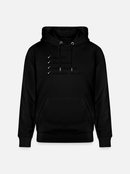 Sport - Marathon - Stanley/Stella Unisex Bio-Hoodie CRUISER  - Schwarz