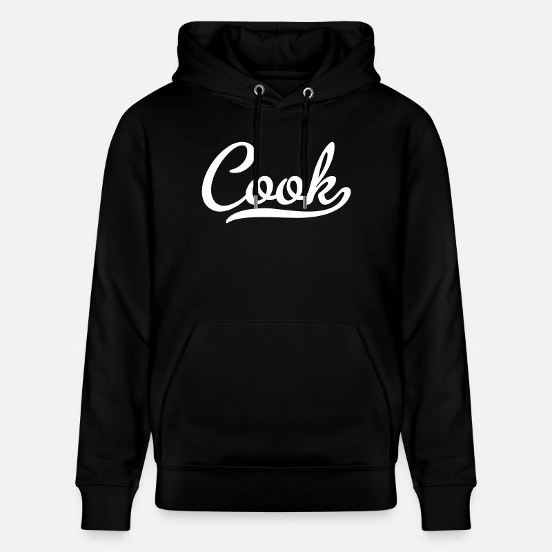 cuisinier - Sweat à capuche bio CRUISER Stanley/Stella Unisexe - noir