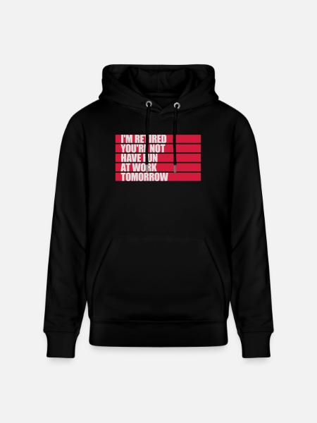 have fun at work - Stanley/Stella CRUISER Unisex Organic Hoodie - black