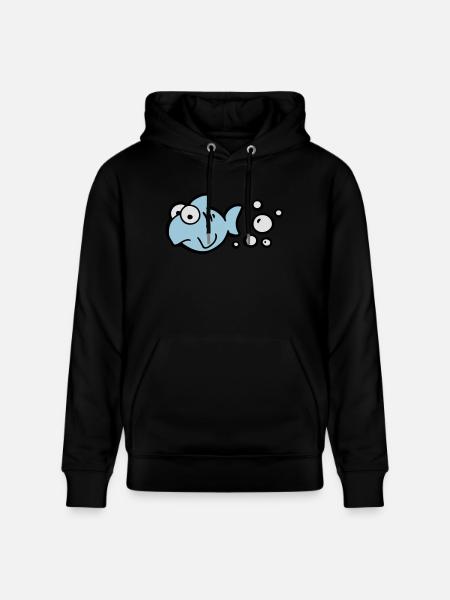 Fischfurz - Stanley/Stella Unisex Bio-Hoodie CRUISER - Schwarz