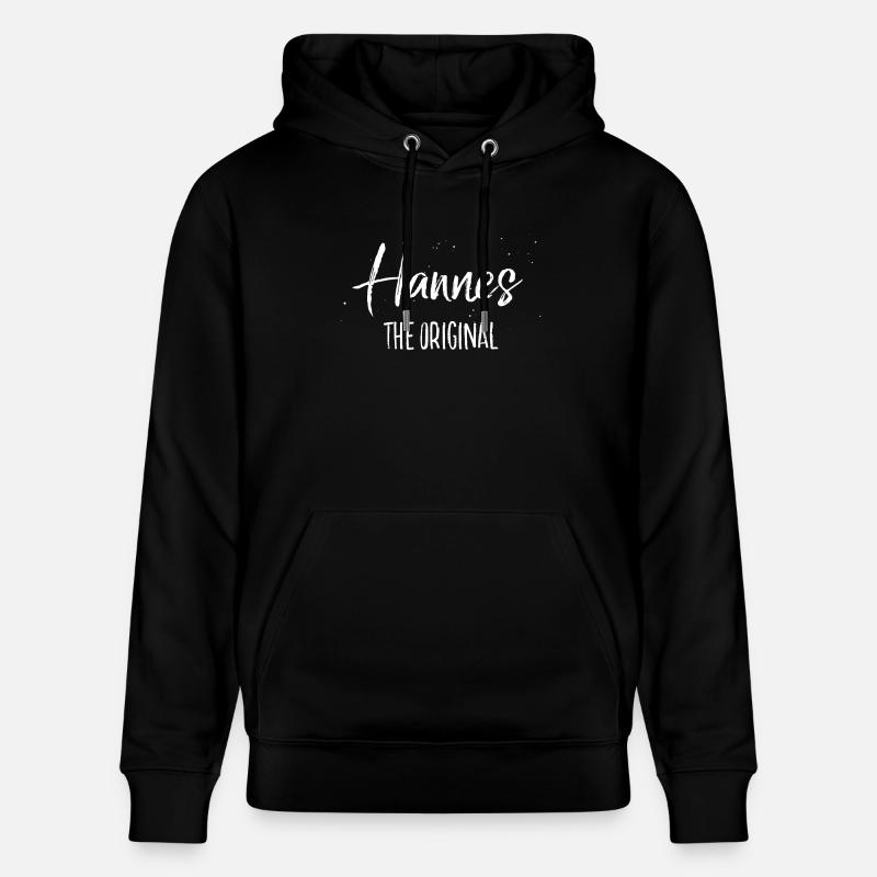 Hannes - Stanley/Stella Unisex Bio-Hoodie CRUISER  - Schwarz
