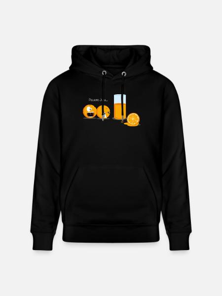Pauvre Juju… - Sweat à capuche bio CRUISER Stanley/Stella Unisexe - noir