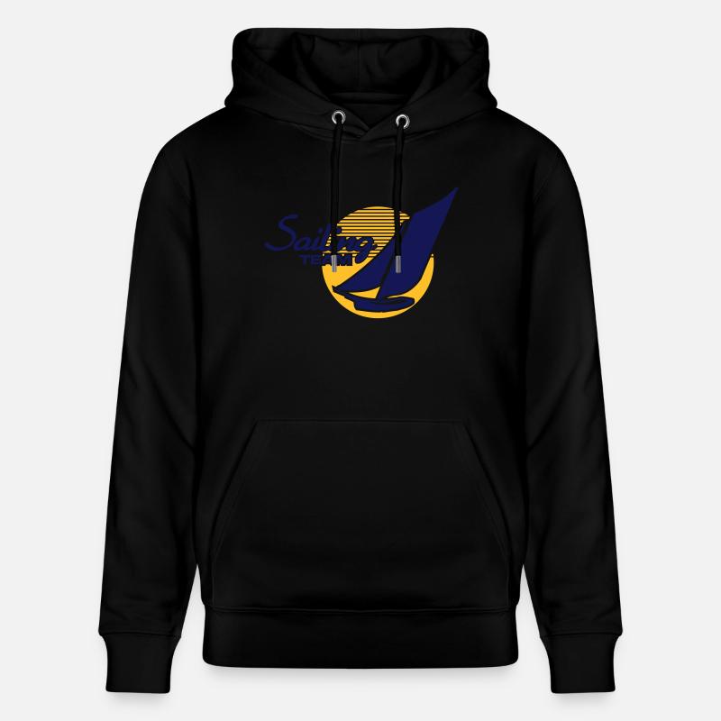 Sailing Team - Sweat à capuche bio CRUISER Stanley/Stella Unisexe - noir