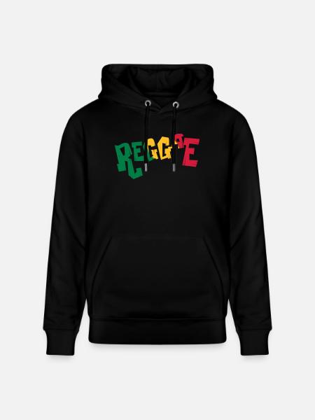 Reggae - Sweat à capuche bio CRUISER Stanley/Stella Unisexe - noir