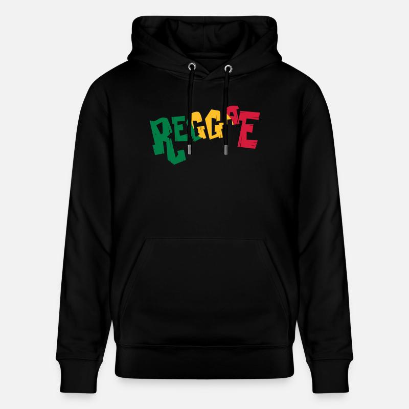 Reggae - Sweat à capuche bio CRUISER Stanley/Stella Unisexe - noir