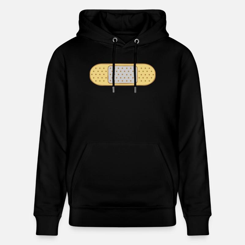 Conception de points de patch - Sweat à capuche bio CRUISER Stanley/Stella Unisexe - noir