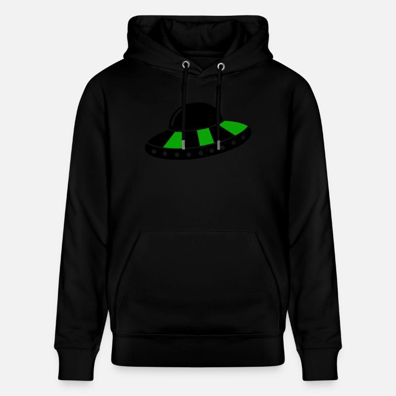 ufo - Stanley/Stella Unisex Bio-Hoodie CRUISER  - Schwarz