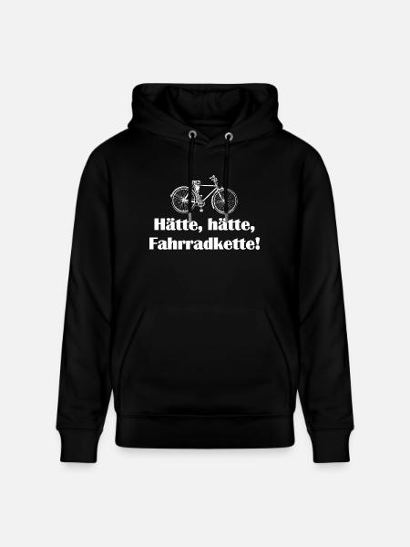 Fahrradkette - Stanley/Stella Unisex Bio-Hoodie CRUISER  - Schwarz
