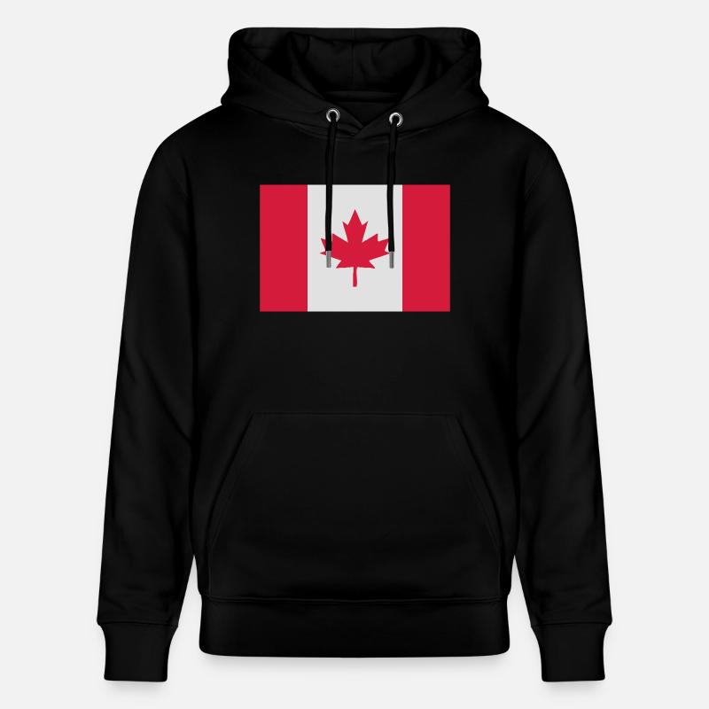 Canada - Sweat à capuche bio CRUISER Stanley/Stella Unisexe - noir