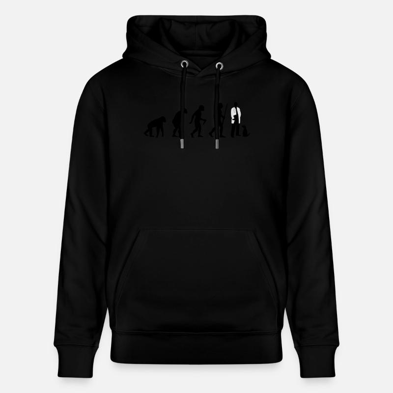 L'évolution des vétérinaires - Sweat à capuche bio CRUISER Stanley/Stella Unisexe - noir