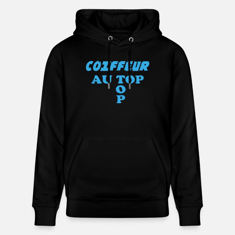 COIFFEUR au top - Sweat à capuche bio CRUISER Stanley/Stella Unisexe - noir