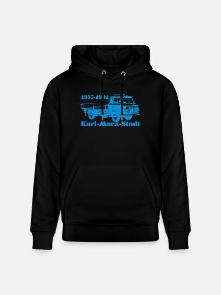Barkas Pritsche B1000 - Stanley/Stella Unisex Bio-Hoodie CRUISER  - Schwarz