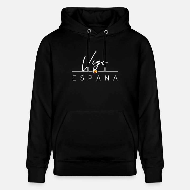 Espagne - Vigo - Espagne - España - Sweat à capuche bio CRUISER Stanley/Stella Unisexe - noir