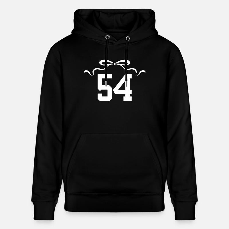 Numéro 54 noeud - 54e anniversaire - Sweat à capuche bio CRUISER Stanley/Stella Unisexe - noir