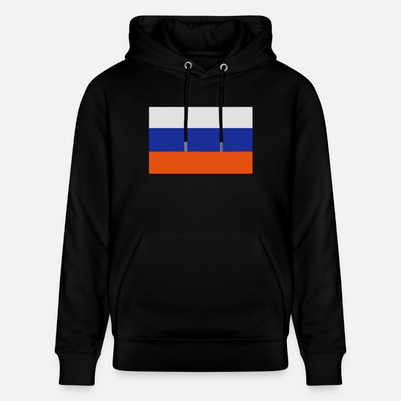 drapeau Russe - Sweat à capuche bio CRUISER Stanley/Stella Unisexe - noir