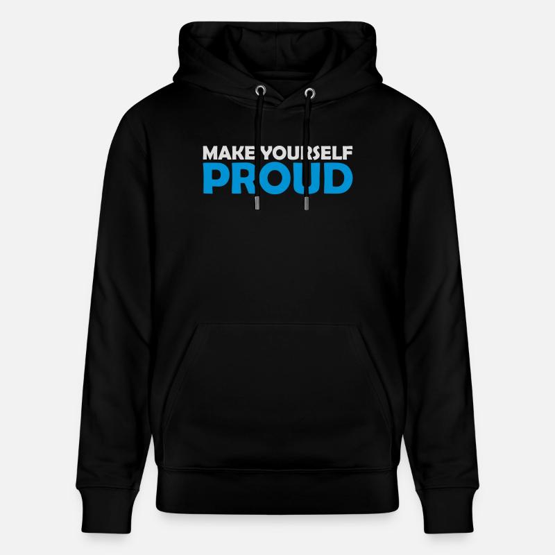 Faites-vous fier de la citation - Sweat à capuche bio CRUISER Stanley/Stella Unisexe - noir