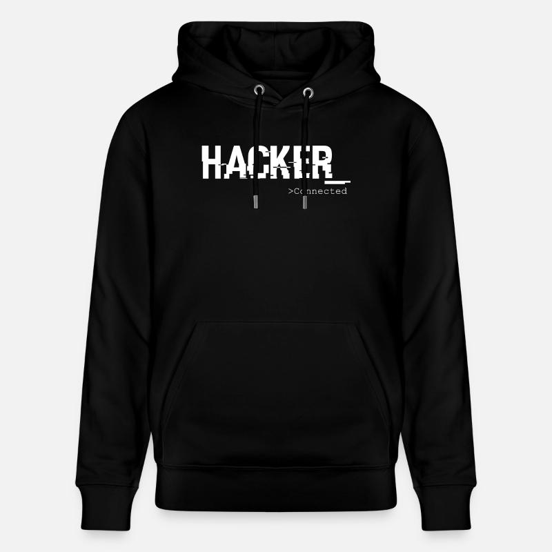 hacker - Sweat à capuche bio CRUISER Stanley/Stella Unisexe - noir