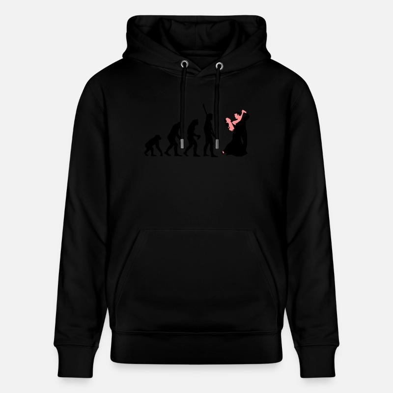 evolution_tanzpaar_a_2c - Stanley/Stella Unisex Bio-Hoodie CRUISER  - Schwarz