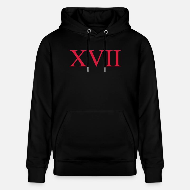 17 - Sweat à capuche bio CRUISER Stanley/Stella Unisexe - noir