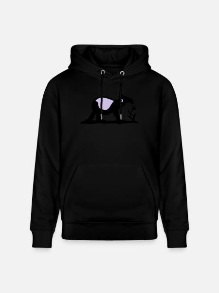 Tapir - Stanley/Stella CRUISER Unisex Organic Hoodie - black