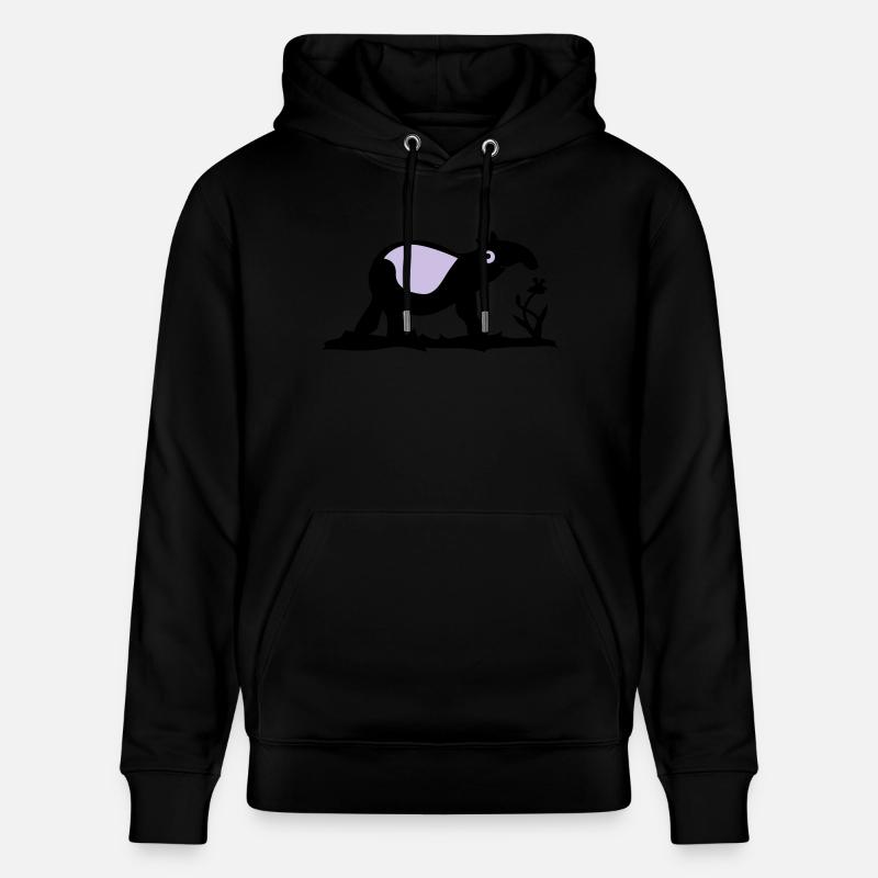 Tapir - Stanley/Stella Unisex Bio-Hoodie CRUISER  - Schwarz