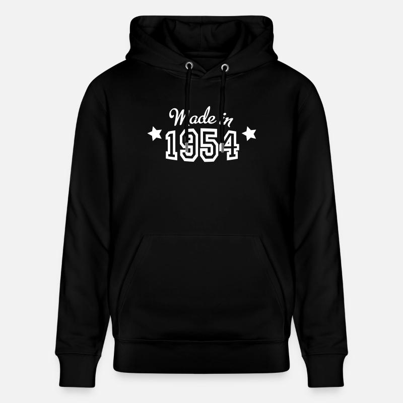 1954 - Sweat à capuche bio CRUISER Stanley/Stella Unisexe - noir