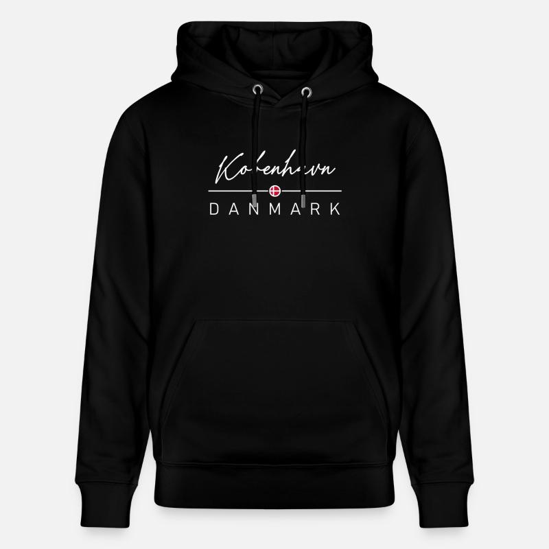 Dänemark - Kobenhavn - Danemark - Danemark - Sweat à capuche bio CRUISER Stanley/Stella Unisexe - noir