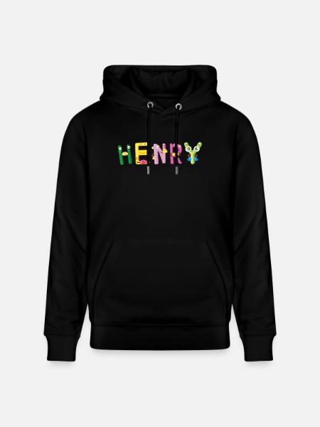 Henry - Stanley/Stella Unisex Bio-Hoodie CRUISER  - Schwarz
