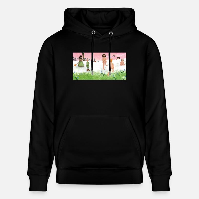 La fille du petit voleur - Sweat à capuche bio CRUISER Stanley/Stella Unisexe - noir