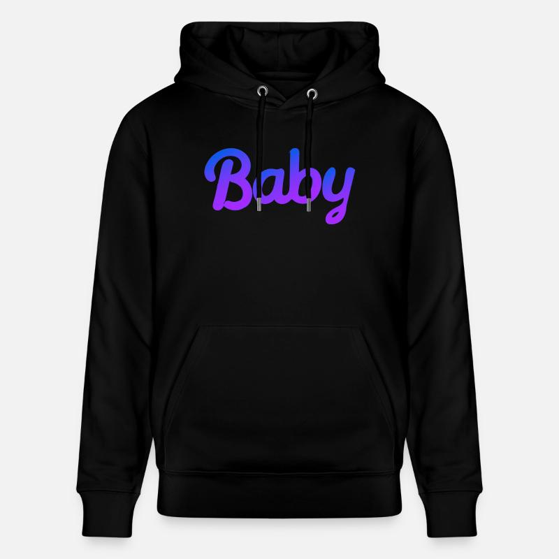 BÉBÉ COOL - Sweat à capuche bio CRUISER Stanley/Stella Unisexe - noir
