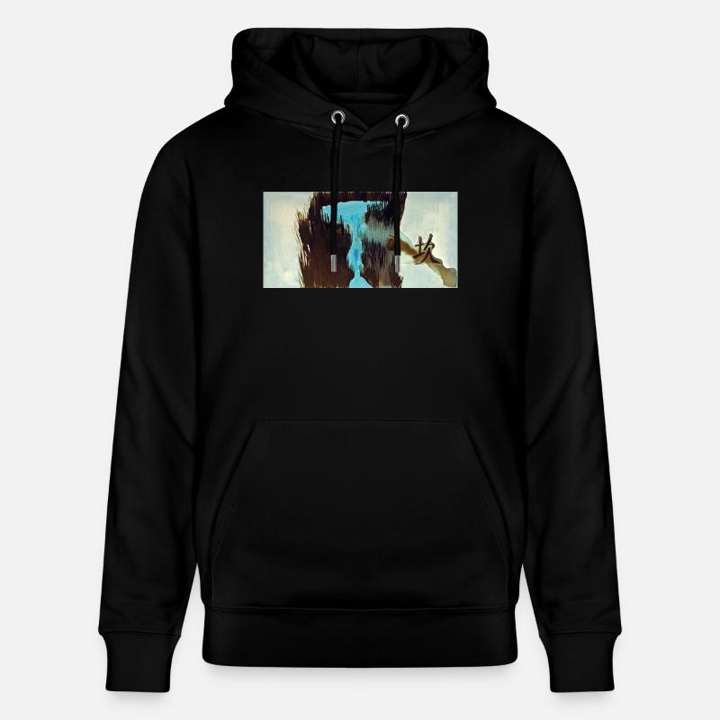 I Ching (Kun - La détresse) - Sweat à capuche bio CRUISER Stanley/Stella Unisexe - noir