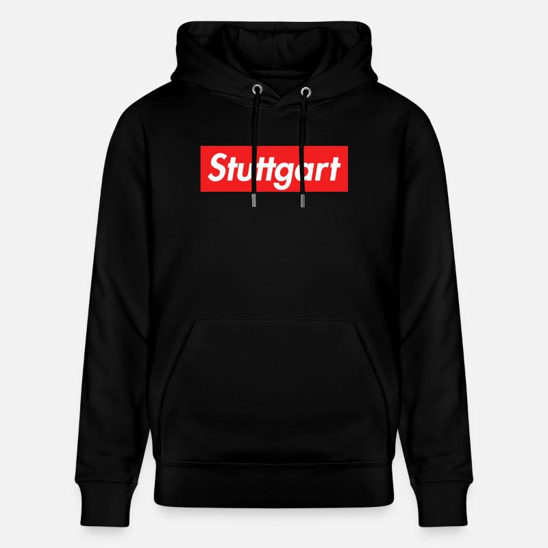 Ville de Stuttgart - Sweat à capuche bio CRUISER Stanley/Stella Unisexe - noir