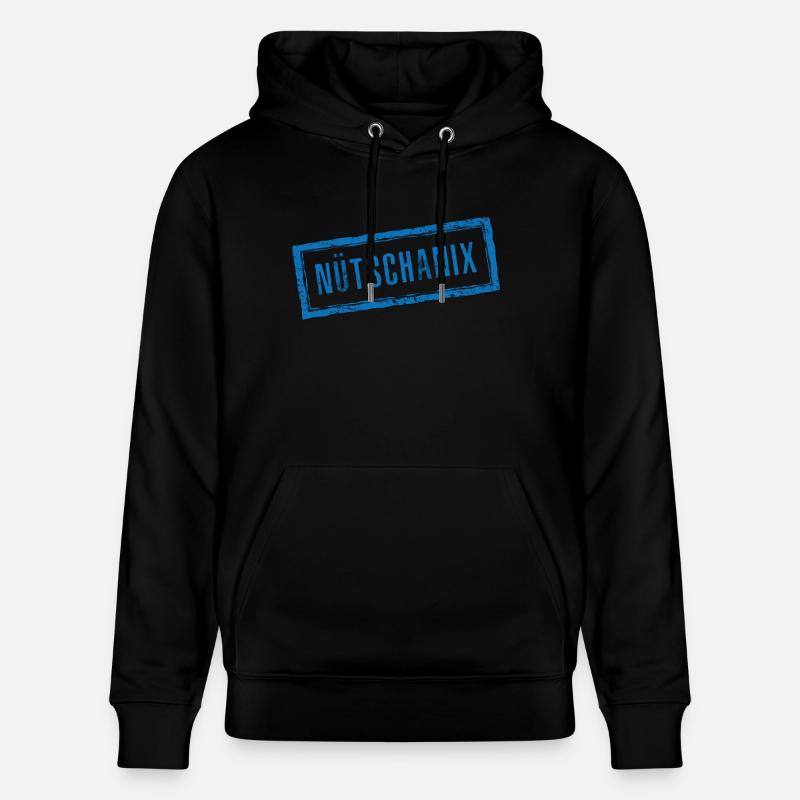 Nütschanix - Sweat à capuche bio CRUISER Stanley/Stella Unisexe - noir
