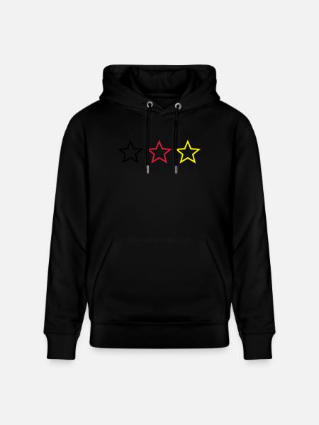 Football star Germany - Stanley/Stella CRUISER Unisex Organic Hoodie - black