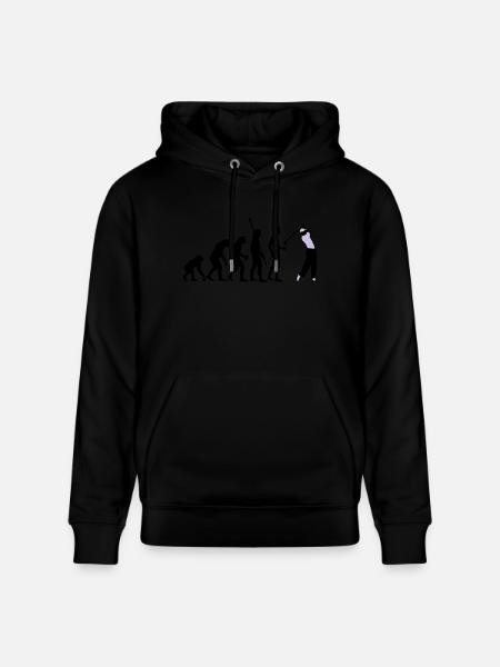 evolution_golf_b_2c - Sweat à capuche bio CRUISER Stanley/Stella Unisexe - noir