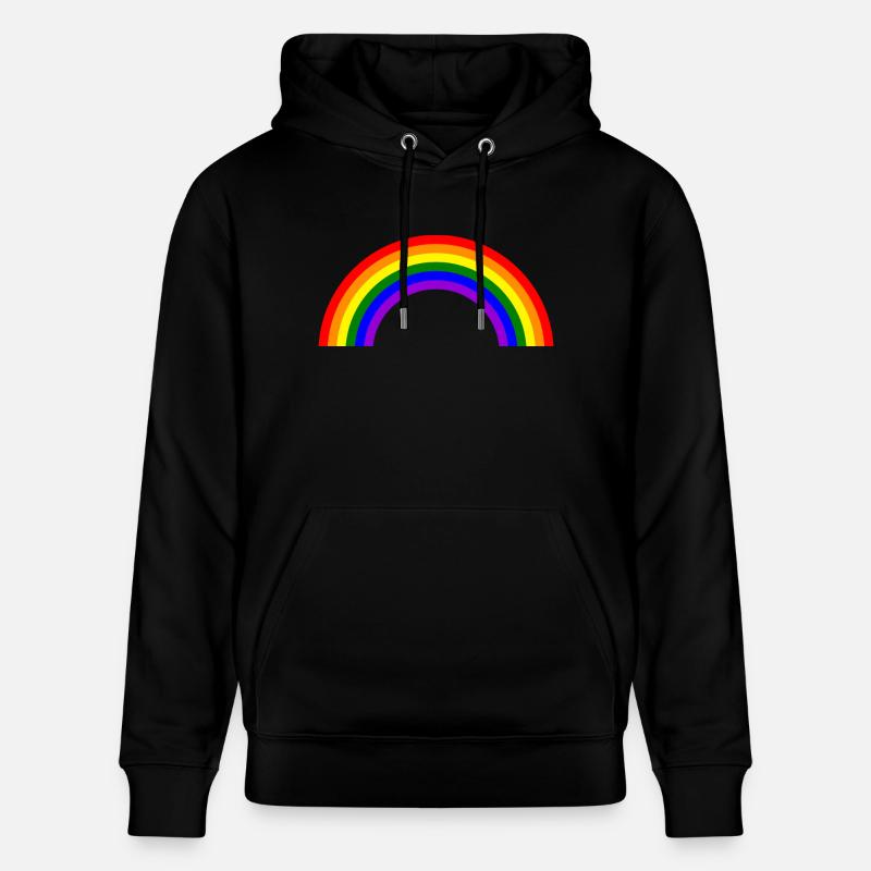 Regenbogen - Stanley/Stella Unisex Bio-Hoodie CRUISER  - Schwarz