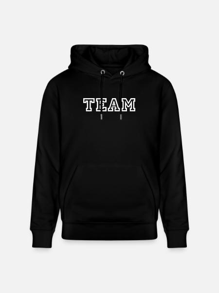TEAM - Mannschaft - Sport - Stanley/Stella CRUISER Unisex Organic Hoodie - black