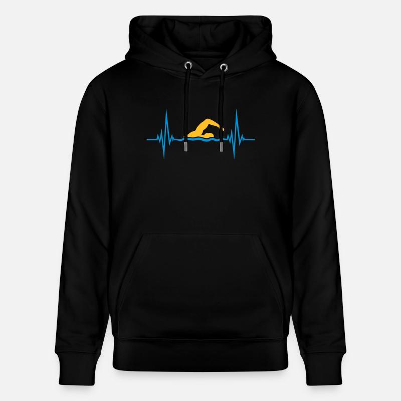 Nageurs De Sport Puls - Sweat à capuche bio CRUISER Stanley/Stella Unisexe - noir