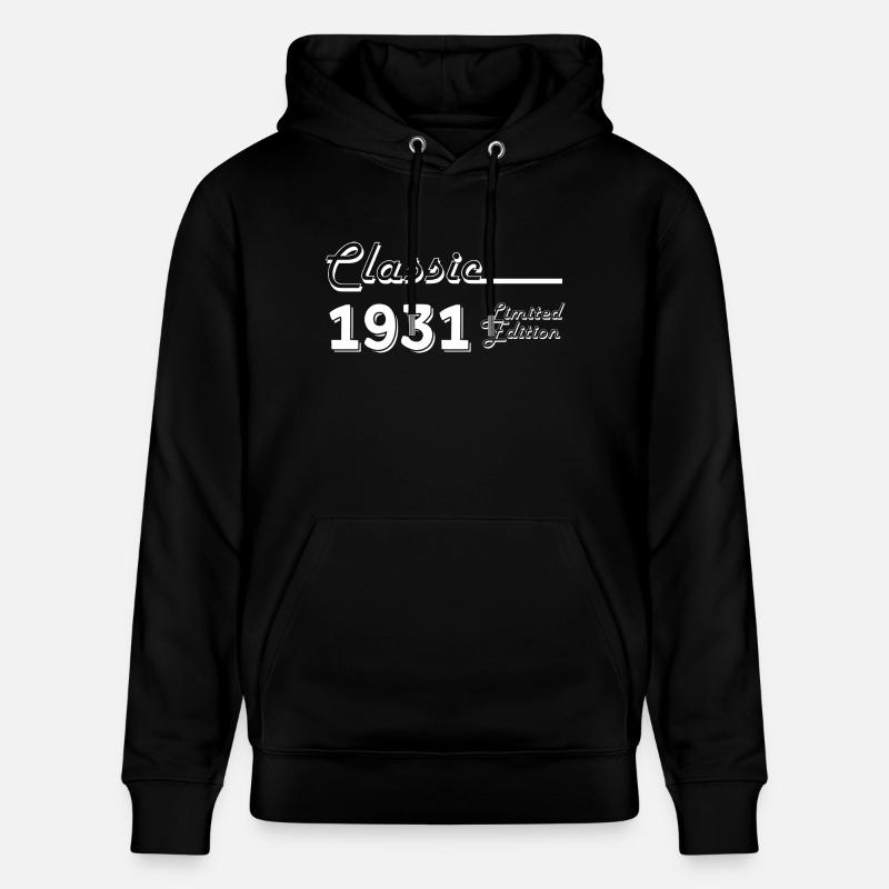 Classic 1931 édition limitée - Sweat à capuche bio CRUISER Stanley/Stella Unisexe - noir