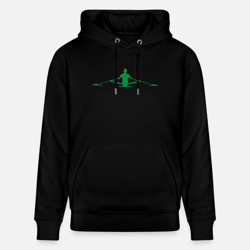 Ruderer - Stanley/Stella Unisex Bio-Hoodie CRUISER  - Schwarz