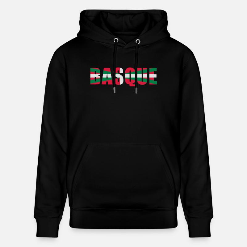 Basque Drapeau 2 - Sweat à capuche bio CRUISER Stanley/Stella Unisexe - noir
