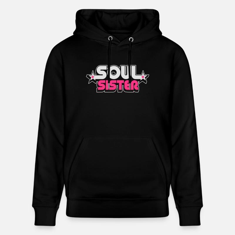 soul sister - Sweat à capuche bio CRUISER Stanley/Stella Unisexe - noir